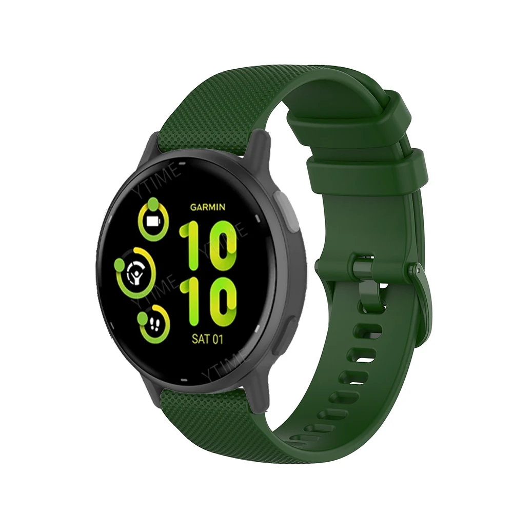 Silicone Sport Strap for Smartwatch – Durable and Versatile Design