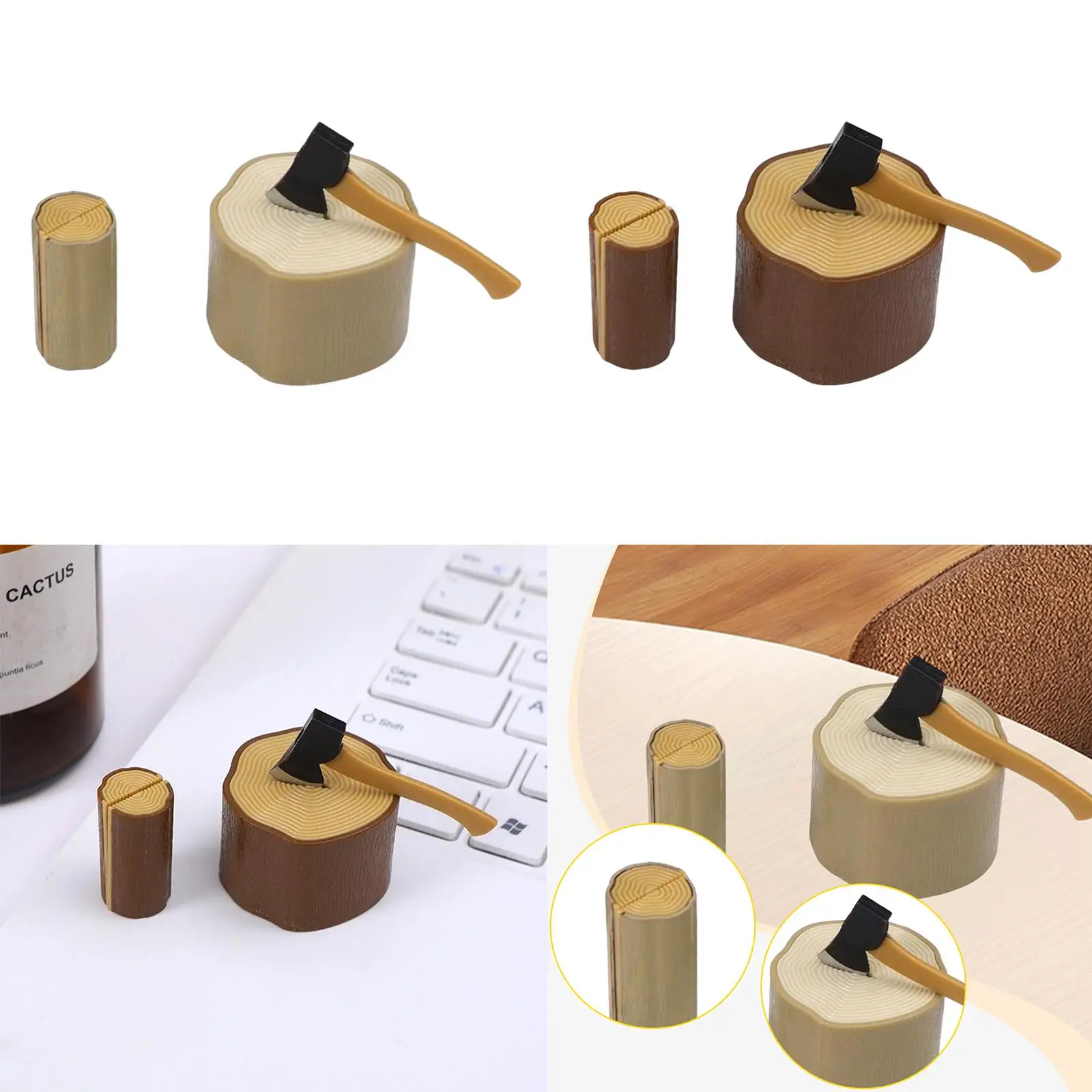 1:12 Axe and Wooden Stake Set Micro Landscape Mixed Model Supplies Mini Garden 1:12 Axe and Wooden Stake Set Micro Landscape Mixed Model Supplies Mini Garden