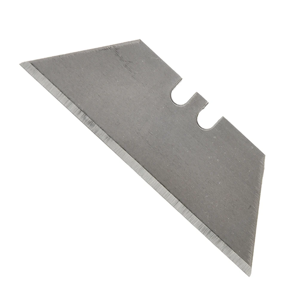 

Hand Tools Trapezoidal Blade Multifunction Replacement Blade Silver 20Pcs/Set Carbon Steel Cutter Tool Brand New