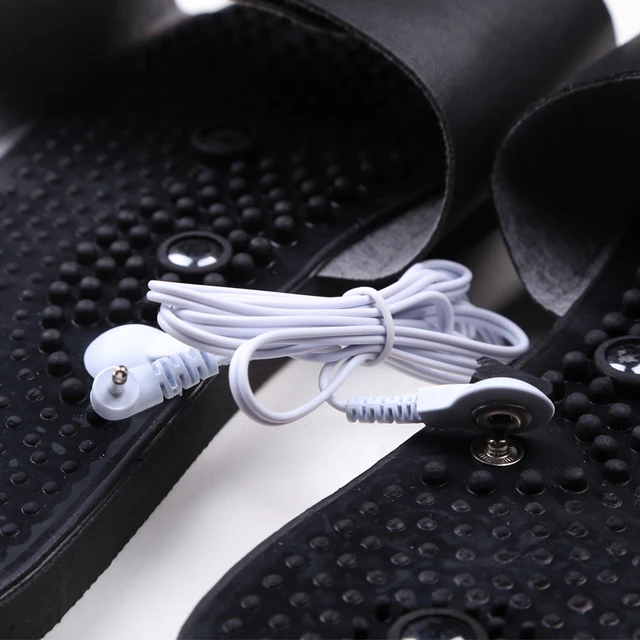 Electric Tens Muscle Therapy Massager Slippers For Shoes Body Relaxing Foot Massager for Electric Stimulator Massager 2