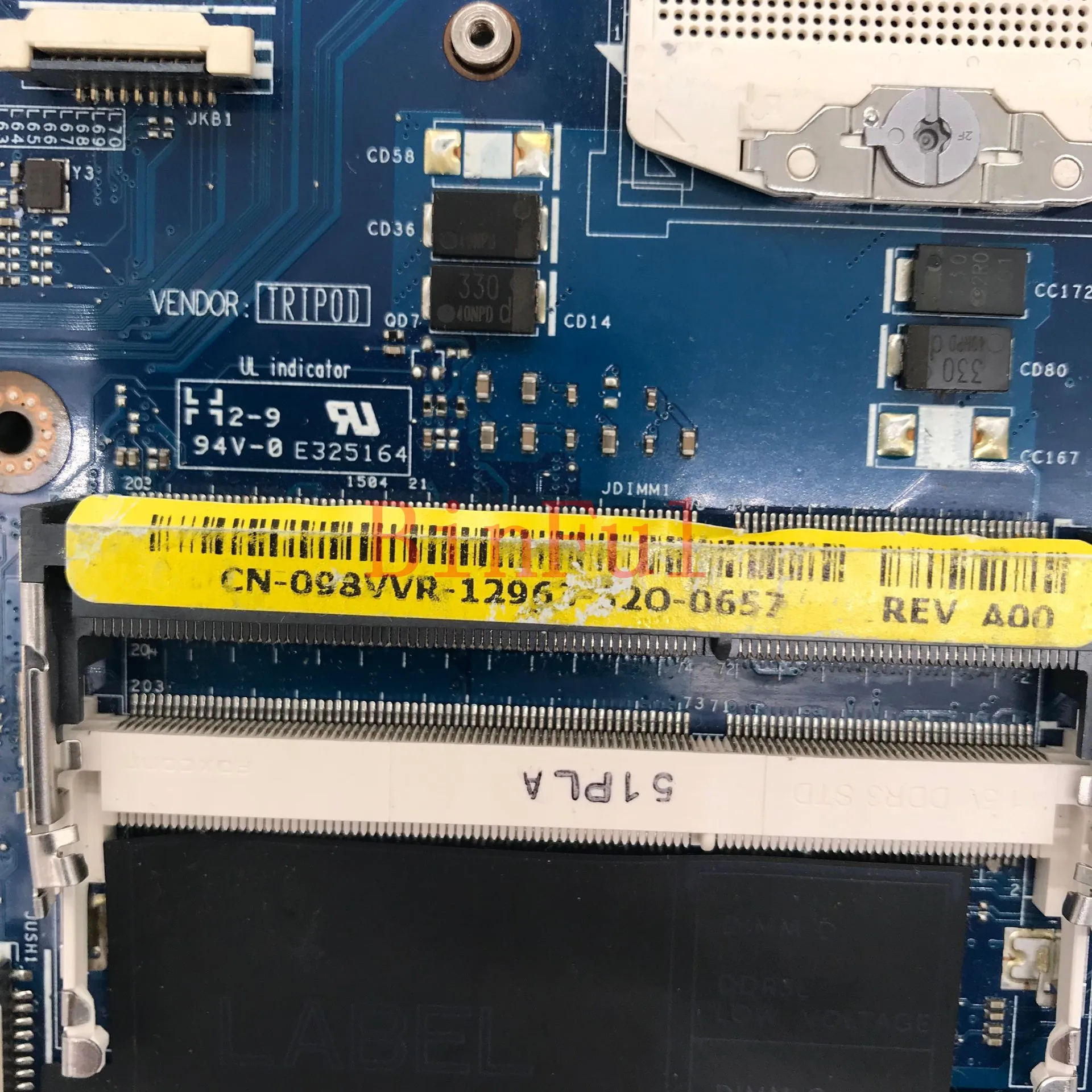 Рисунок 4 - Материнская плата CN-098VVR 098VVR