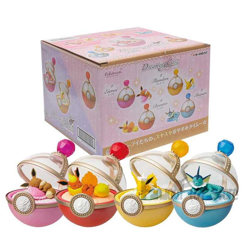 Pokemon Dreaming Case Series 1 2 3 Miniature Figures Eevee Jolteon