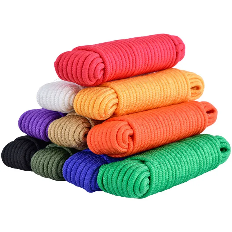 CAUTIOUS 5 Pezzi Corda Da Paracadute, 10m Paracord Per Tenda 4mm - Foto 7