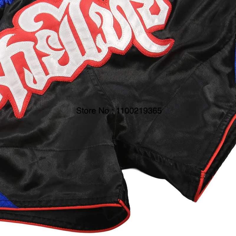Muay Thai Boxing Shorts Adults Kids Gym Martial Arts MMA Men Women Fighter Kickboxing Shorts