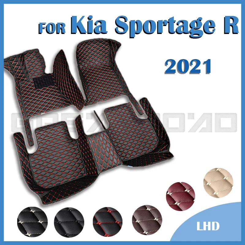 

Car Floor Mats For Kia Sportage R 2021 Custom Auto Foot Pads Automobile Carpet Cover Interior Accessories