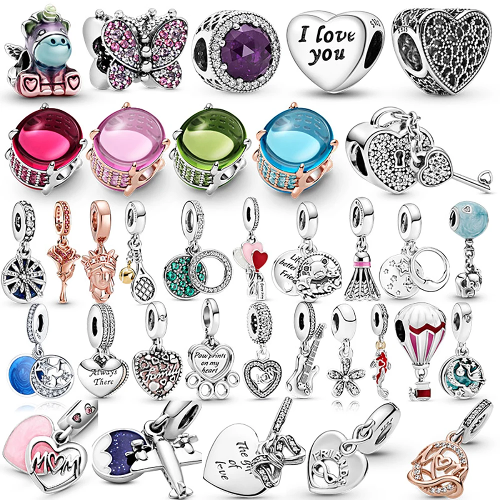 925SilverCharmClearanceOriginal925SterlingSilverCharmsBeads