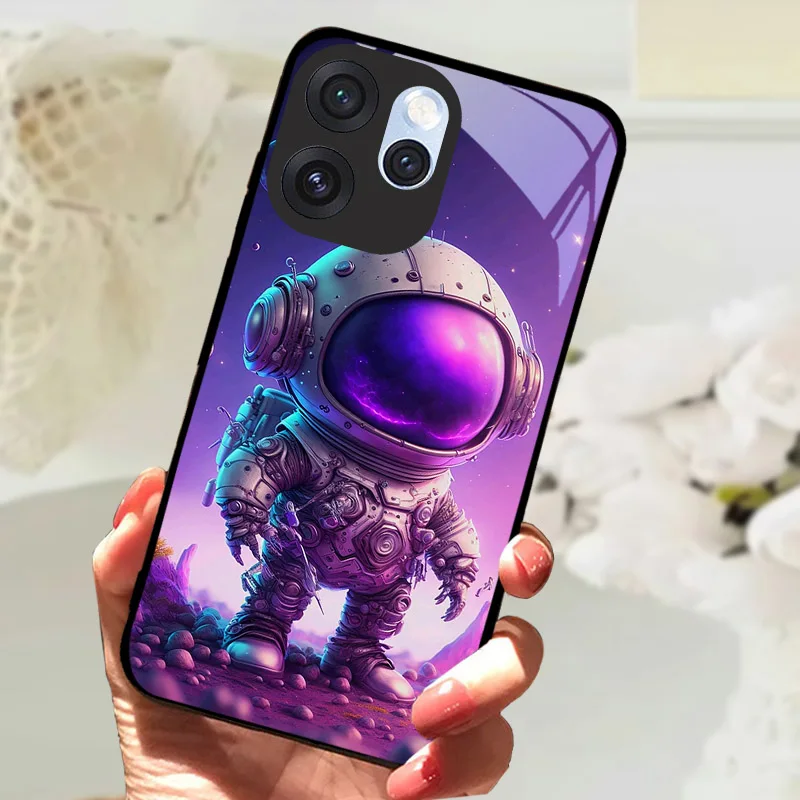 Tempered Glass Phone Case with Full Camera Protection