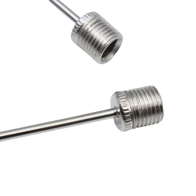 New Ball Air Needle Stainless Steel Pump Pin Basketball Inflating Needle For Football Soccer Inflatable Valve Adaptors Nozzle 6