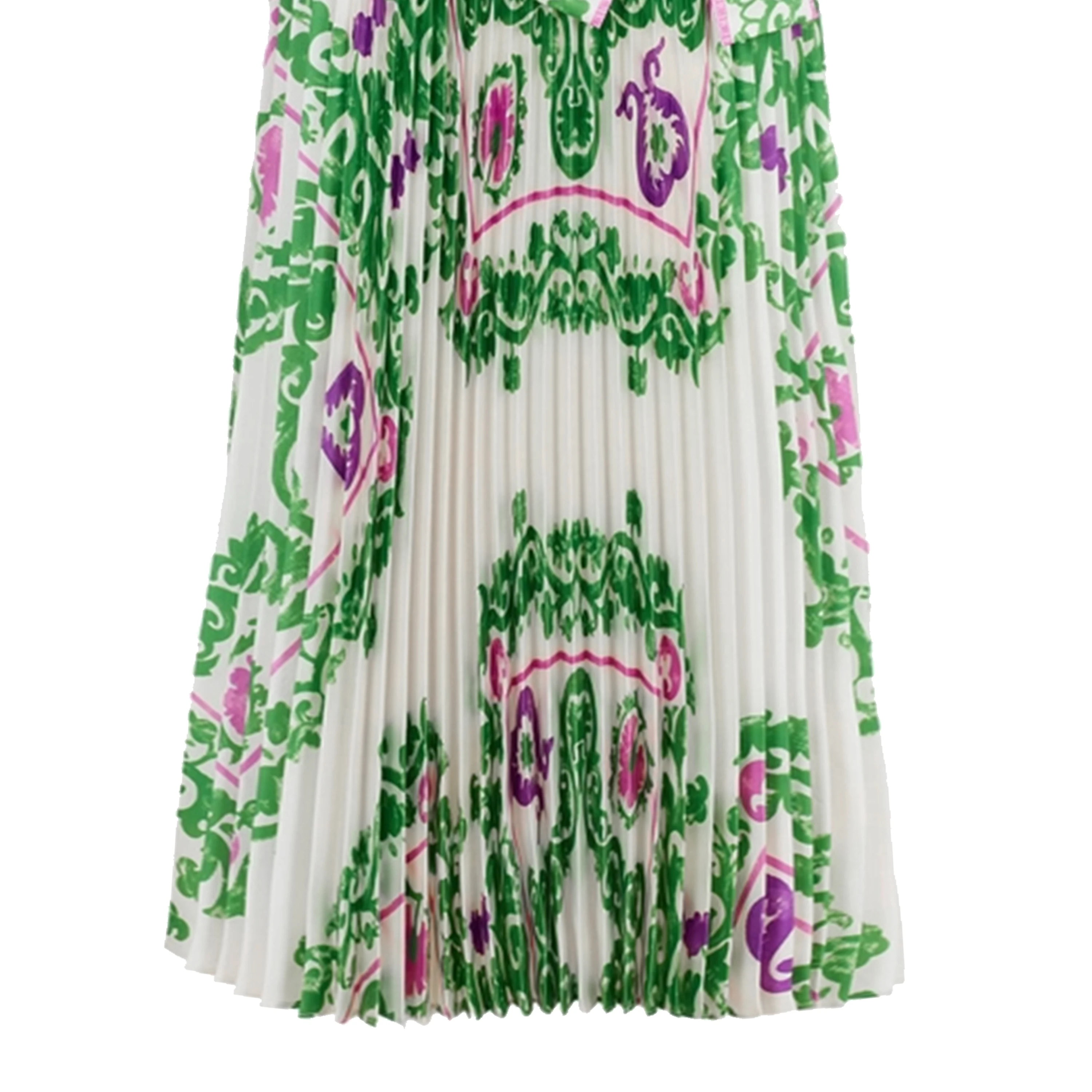 فساتين CHCH النسائية الأنيقة المطبوعة بأربطة ورقبة...