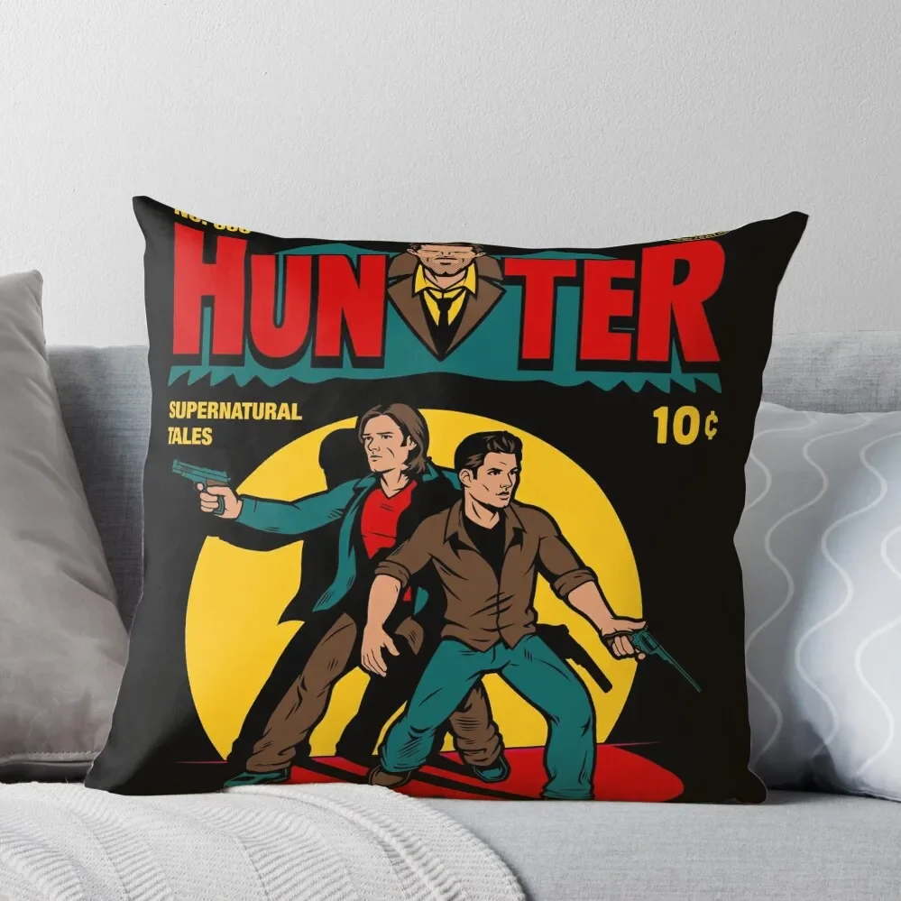 

Hunter Comic Throw Pillow Christmas Cushion For Home Pillow Cover