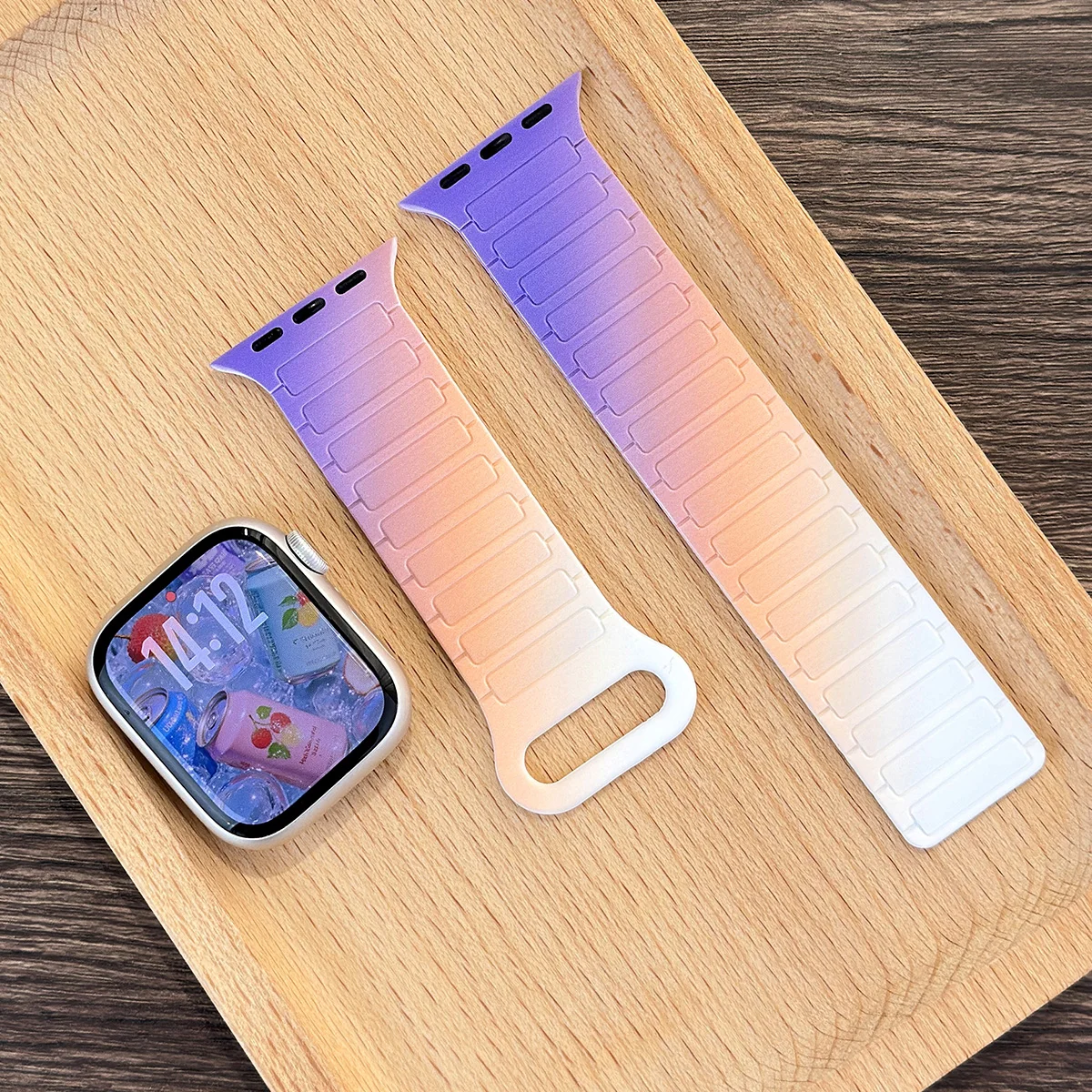 Magnetic Silicone Strap for Smartwatches - Multiple Sizes Available