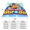 Sheriff Labrador Blankets Flannel Breathable Throw Blankets Sofa Throw Blanket For Home Bedroom Office Throws Bedspread Quilt 4