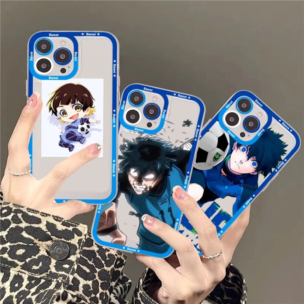 Custodia Per Telefono Anime Blue Lock Per Redmi 7 8 9 A Per Redmi Note 5 7 8 9 10 11 Pro Max 4G 5G Funfas