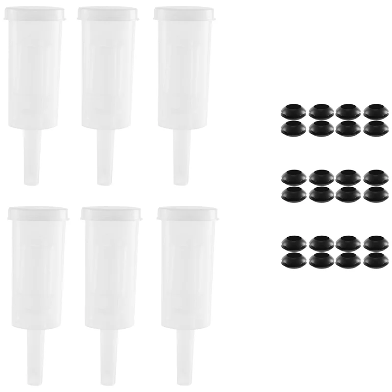 A82X-Airlocks For Fermenting,Fermentation Airlock With Silicone Grommet, For Preservation,Brewing,Beer, Wine, Sauerkraut