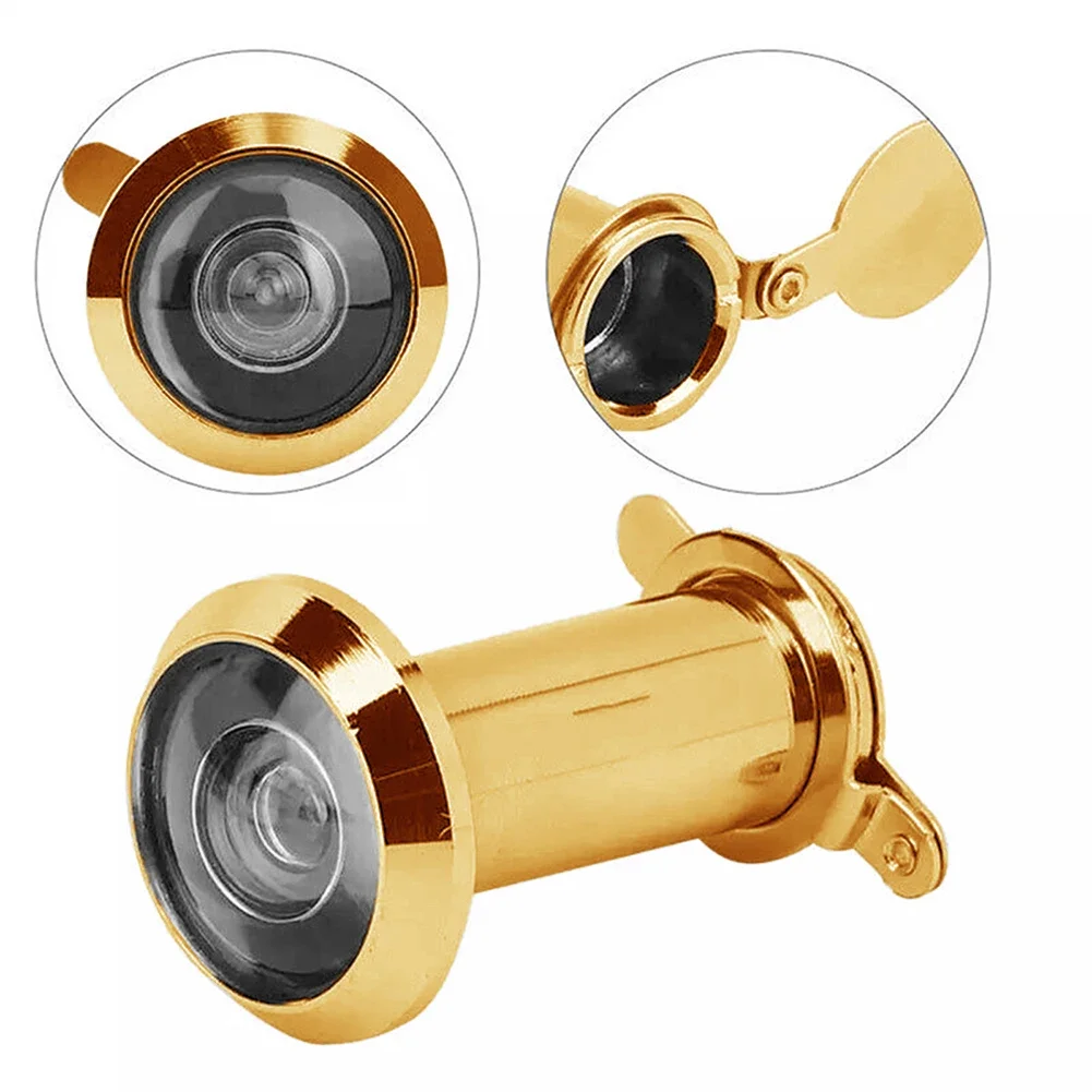 220 Degree Door Peephole Viewer Wide Angle Eye Sight Hole Glass Lens Door Camera Bell Outdoor Monitor