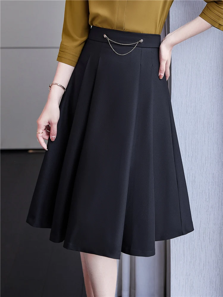 【ATELIER EDITION】Wrinkle String Skirt / 韓国 / 大人気！ Amazon.com: ZuoxiaoTang Korean Style Office Thickened A-line