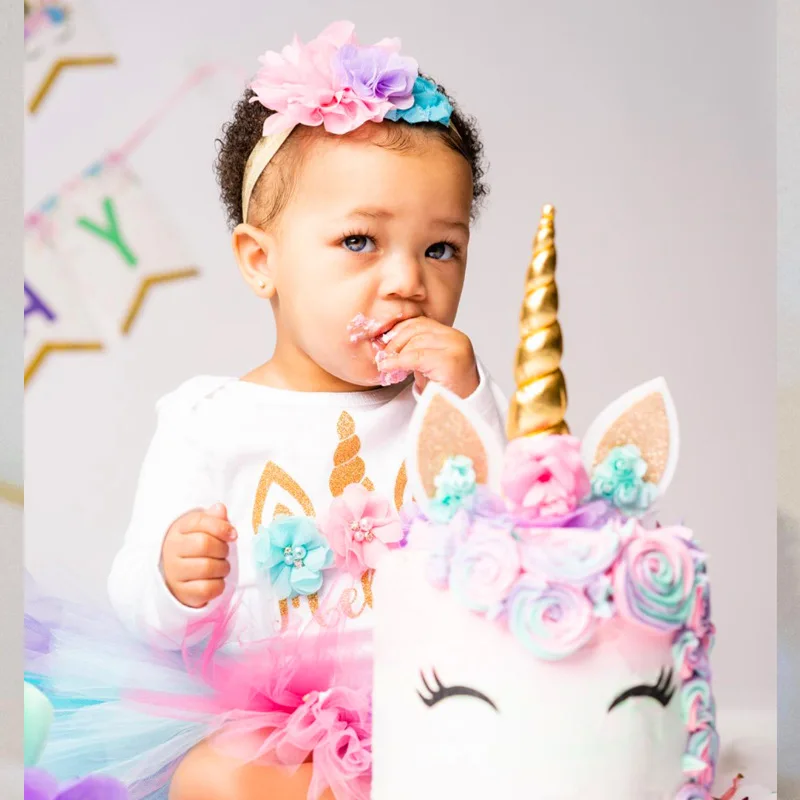 Unicorn Cake Decorating Supplies Unicorn Horn Wings for Kid`s ...