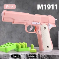 Automatic Colt 1911 Toy Gun For Kids Age5+ Stress Shot Toy Guns Pistol Boys Best Gift Dropship TK Toys 2