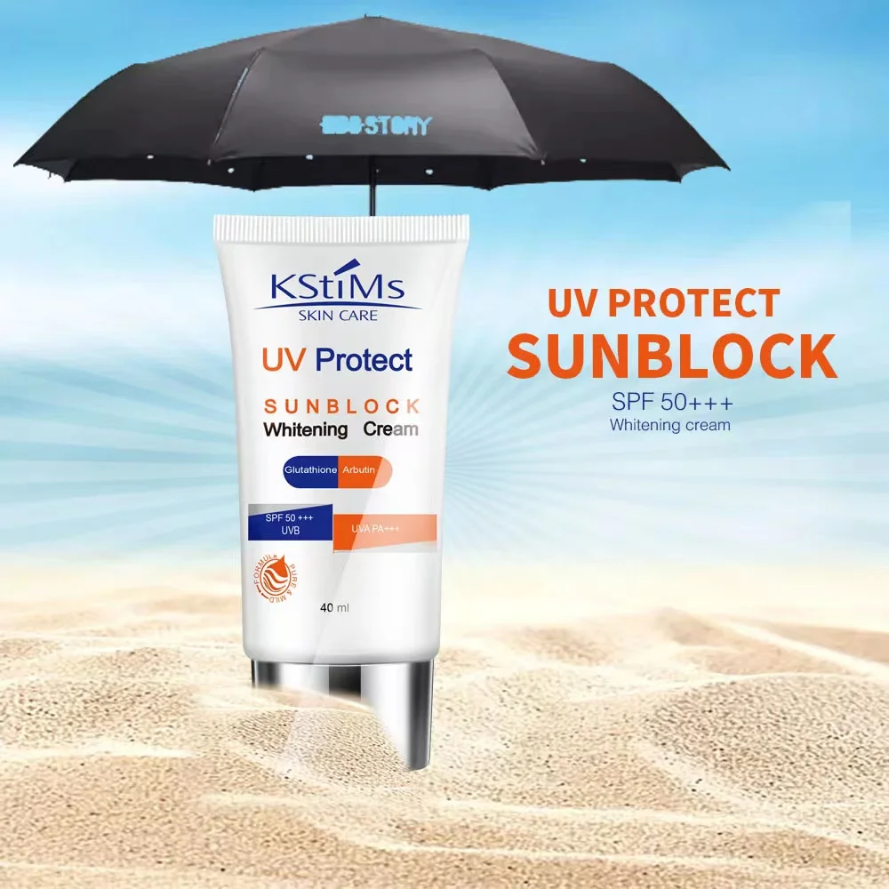 Korean Mineral Suncut UV Snail Sunscreen Cream SPF 50 Face Sunscreen Cream for Black Skin Oil and Sensitive Skin Free Shipping