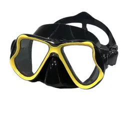 Premium Snorkeling and Diving Mask for Water Sports Enthusiasts (Yellow)