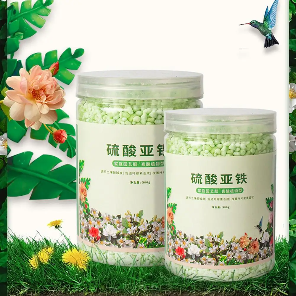 Description Picture 4 of item500g ferrous sulfate fertilizer soil compound fertilizer acidic plant gardenia special effective soil iron fertilizer gardening