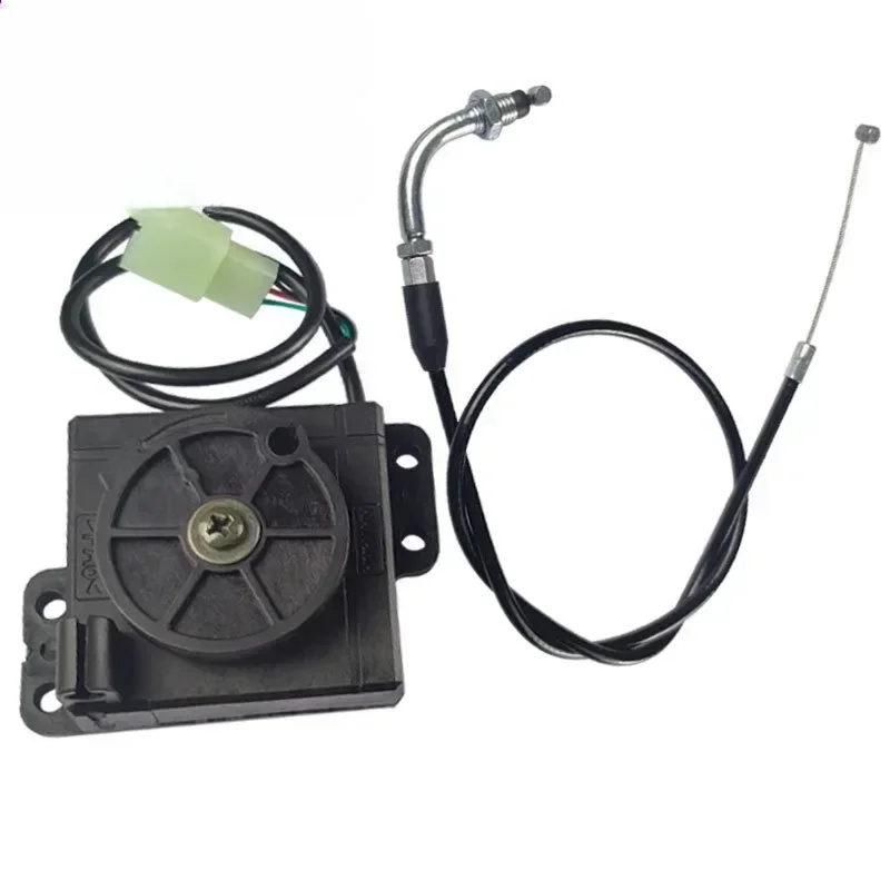 Electric Bike Motorcycle Twist Grip Cable Easy to Use Handlebar Cable Flexible Handlebar Adjuster Achieve Smooth Powerful Output