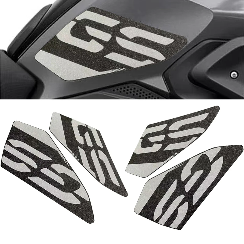 For BMW R1200GS R1250GS HP 2017-2022 2021 Motorcycle Anti slip Tank Pad 3D Side Gas Knee Grip Traction Pads Protector Sticker