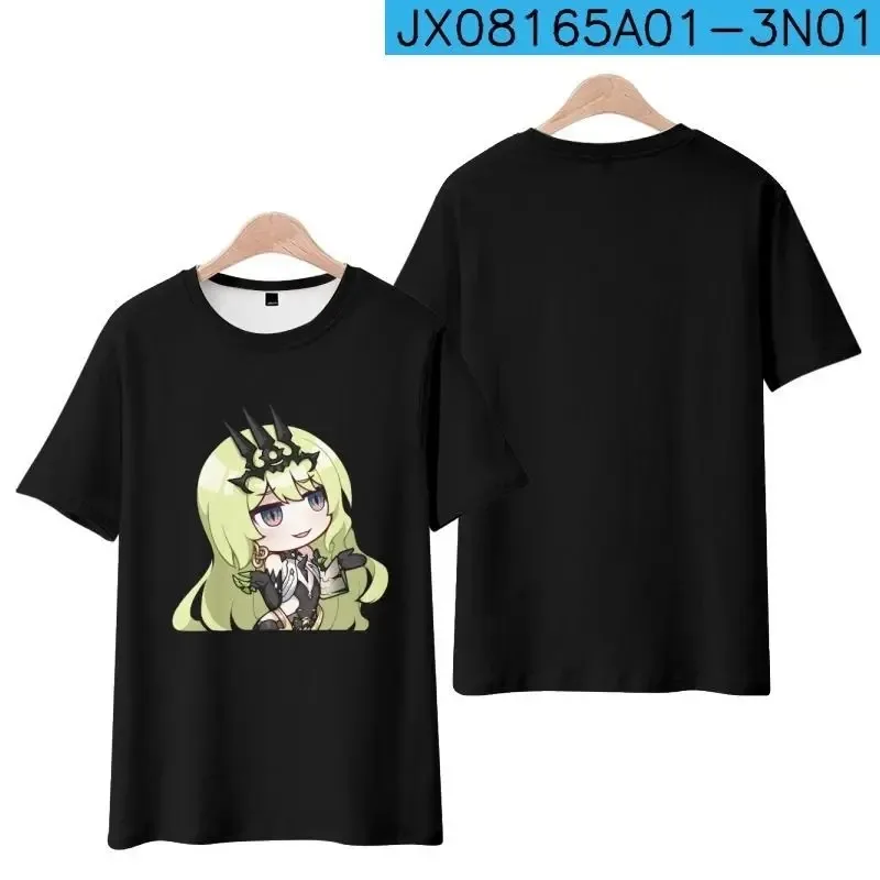 Honkai Impact 3 3D Print T Shirt Women Men Summer Fashion O-neck Short Sleeve Funny Tshirt Graphic Tees Mobius Cosplay Costume