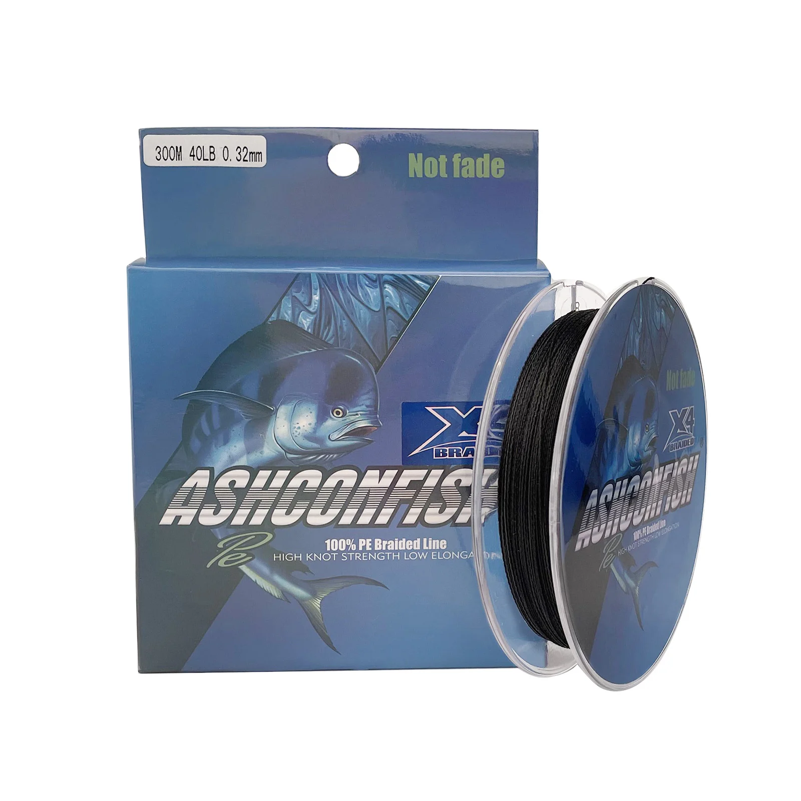 Description Picture 6 of itemBraided Fishing Line PE 100M 300M Color Never Come Off Red 4 Strands Thread Fishing Cord 2-100LBS 0.06-0.55mm Super Rope Sea