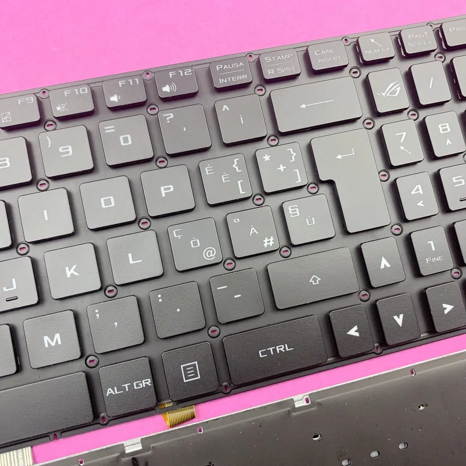 Italiano Backlit Teclado do Portátil para Asus Rog Gl502vm Gl502 Série it Layout - Imagem 3