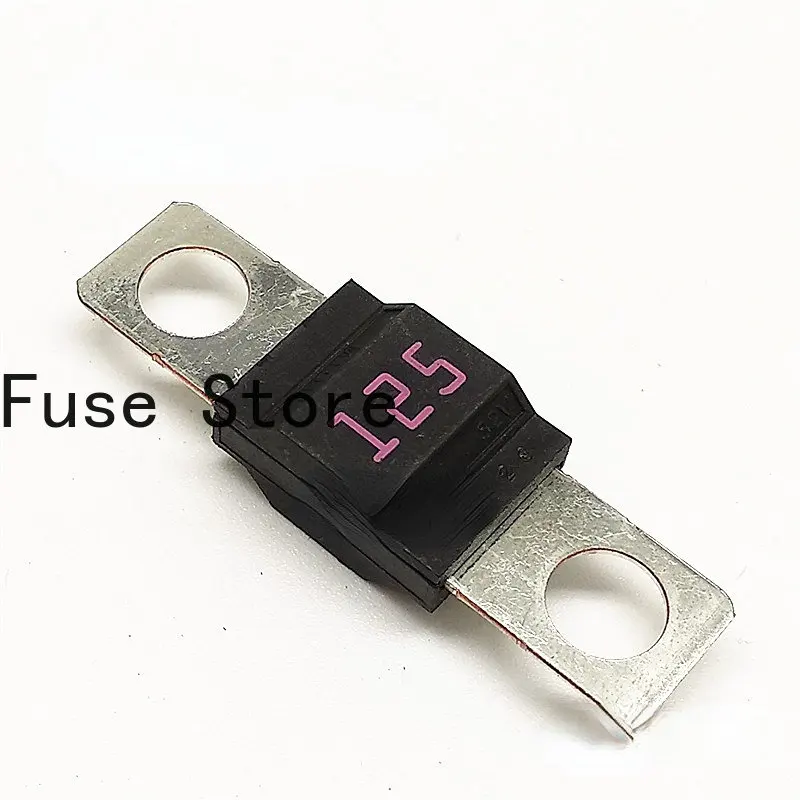 

3PCS Imported Small Bolt Car Fuse 0498125.M MIDI 498 Series 125A 32V.
