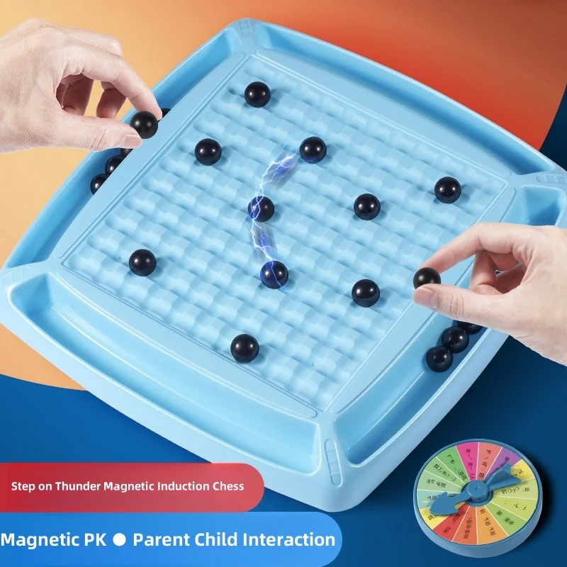 

In Stock Magnetic Chess Set Board Game For Parent-child Interaction Interactive Brain Game Battle Chess Training Birthday Gifts