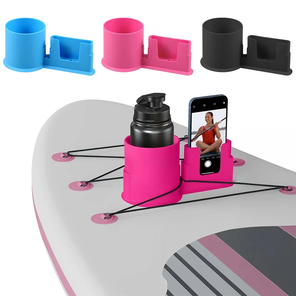 Creative Paddle Board Cup Holder Multi-Functional Kayak Drink Holder Paddle Board Accessories Kayak Holders Stationary Beverage