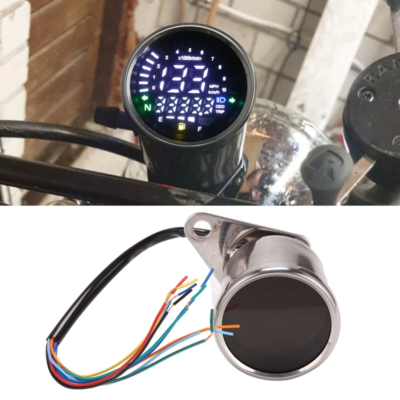 Universal Digital Speedometer Motorcycle Motorcycle Speedometer