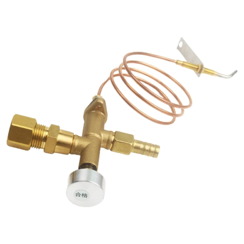 LPG Control Set Reliable Operation Fire Pit Grill Heater Flame Failure Valves Brass Material Suitable for Home Appliance 20CC