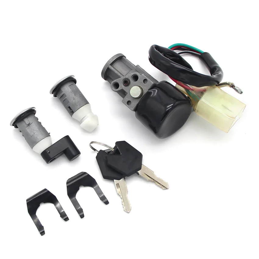 Motorrad-Zündschloss-Schlüssel-Set für Honda CH125 Spacy 1984 1985 1986 1987 1988-1996 35010-KV8-680 Honda Spacy 125 – Detail 4
