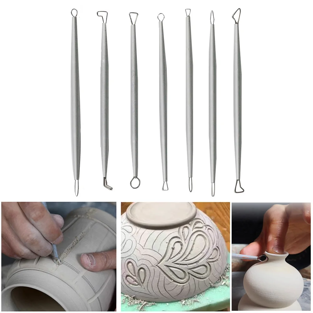 Premium Pottery Clay Sculpting Tools Kit 42 PcsSet Professional Grade  Ceramic Wax Carving Tools for Artistic Creations - AliExpress