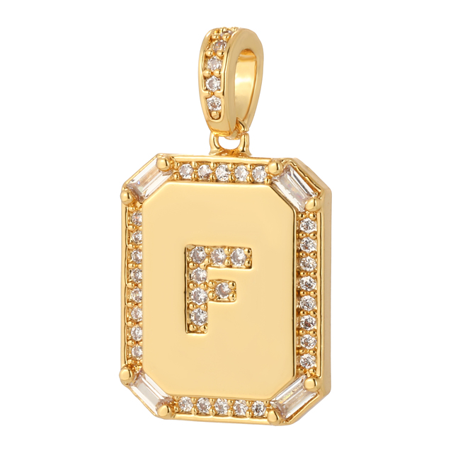 26 Letter Alphabet Charms for Necklace Keychain Diy Accessories Gold Name Charms for Jewelry Making Supplies initial pendant