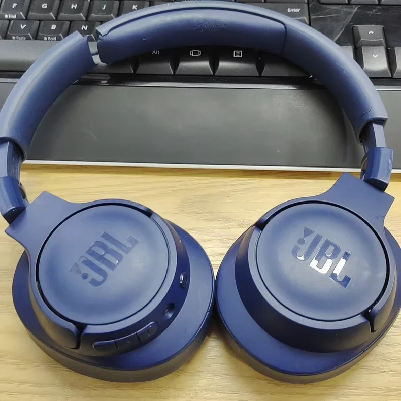 سماعات JBL Tune 720BT الأصلية القابلة للطي فوق الأ...