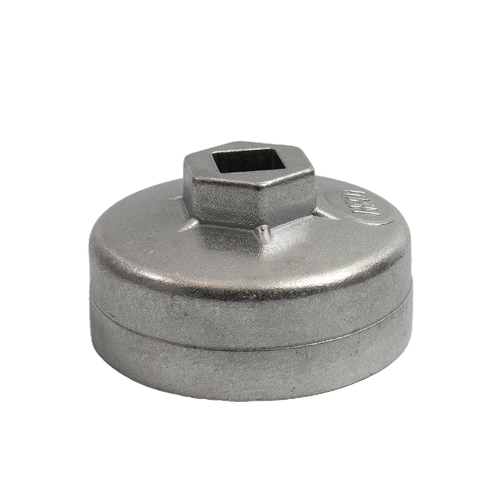 

3/8 Inches Oil Filter Wrench For Lexus CT200h 2008-2015 Replacement Silver Remover Housing Hand Tool 14 Flutes
