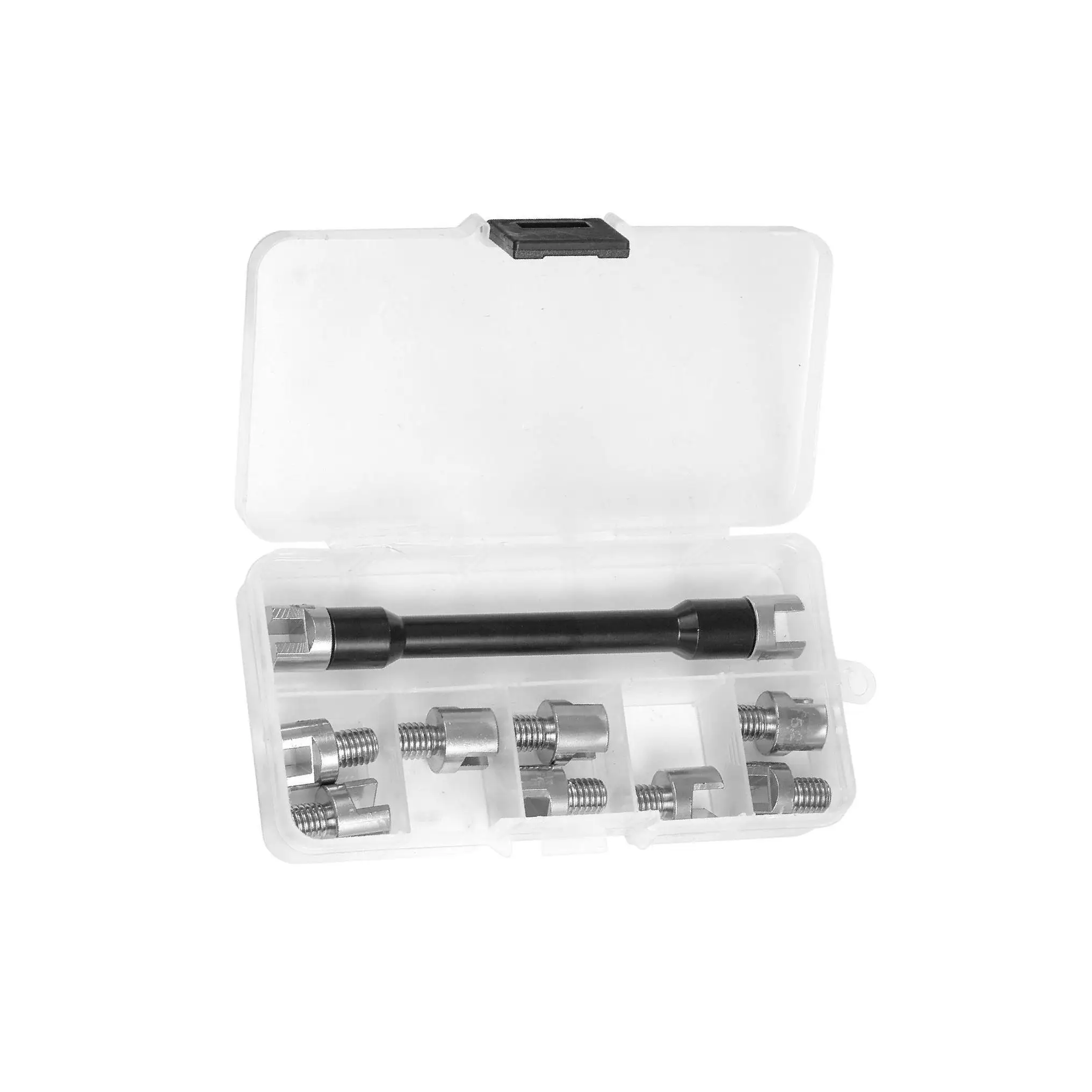 

Spoke Spanner Wrench Adjust Bicycle Rim Tension with Dustproof Box Steel