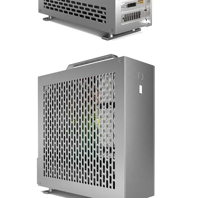 Mini A24-V5 2.0 Dual Slot Single Display 1u Power Supply Itx Chassis with Double