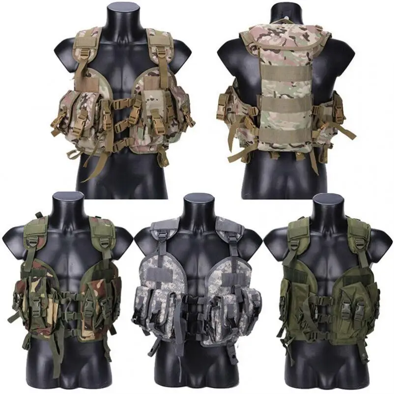 葉 CQB VEST AWS CQB Vest System, SPEARS, Olive Drab – Gear Illustration