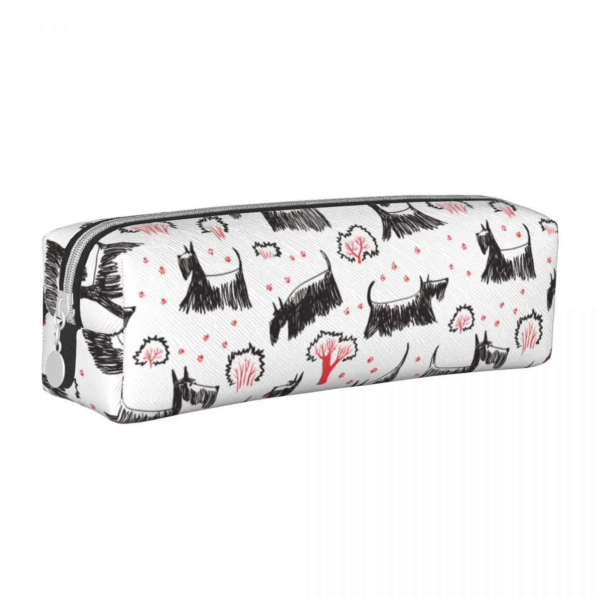 

Scottish Terrier Dogs Pencil Case Animal Dog Pencil Pouch Pen Box Kids Big Capacity Bags Students School Cosmetic Stationery