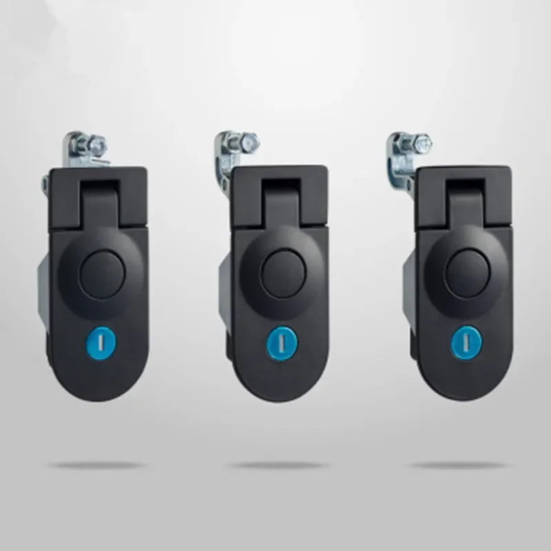 ล็อกประตูตู้ MS609 1ชิ้นตัวล็อคระนาบกล่องโลหะสำหรับกล่องกระจายสินค้าที่ล็อคประตูอัดแน่นสำหรับอุตสาหกรรม 1