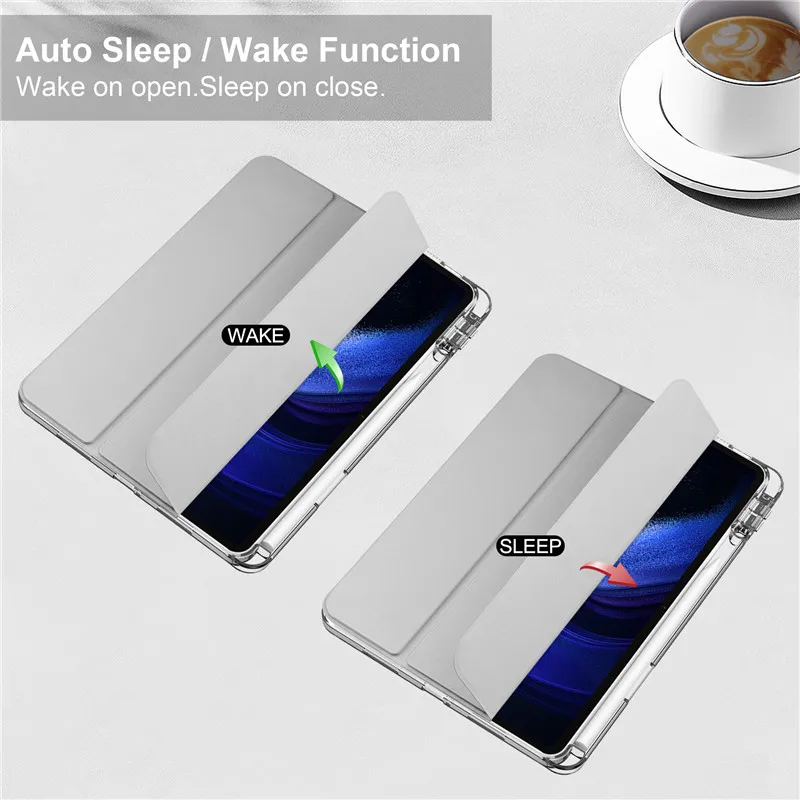 Smart Tablet Funda For Xiaomi MiPad 6 Pro Case With Pencil Holder Shell For Xiaomi Pad 6 Pro Case 2023 11 inch For Mipad6 Cover_voghion.com