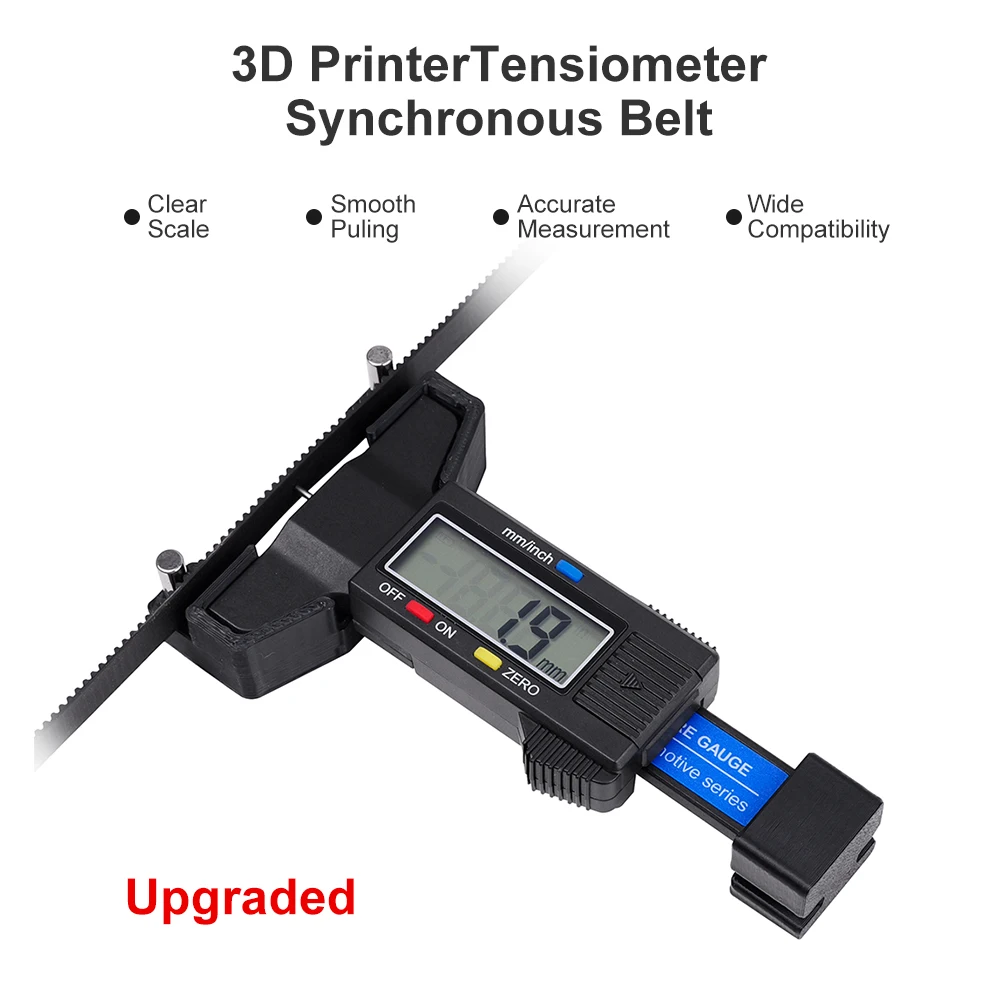 TWO TREES 2GT Timing Belt Elastic Tensiometer Accurate Synchronous Belt Tension For Voron 2.4 Trident K1 K1 MAX 3D Printer Parts
