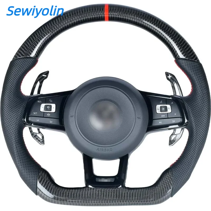 

Golf 7 Rline sports steering wheel, suitable for VW MQB platform multifunctional sports steering wheel Golf 7 Rline sports stee