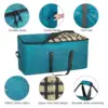 Horse Hay Bag Hay Feeder Hangable Storage Supplies Bag Feeder Tote For Livestock Barn Cattle Goat Horses Sheep Stalls 2