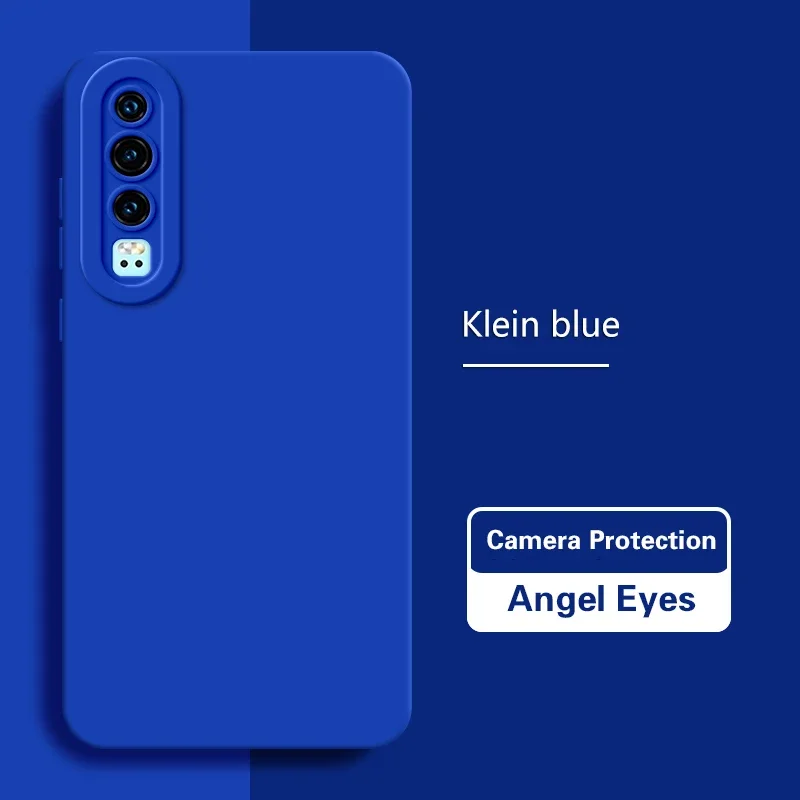 Angel Eyes Soft Liquid Silicone Phone Case - Solid Basic Design